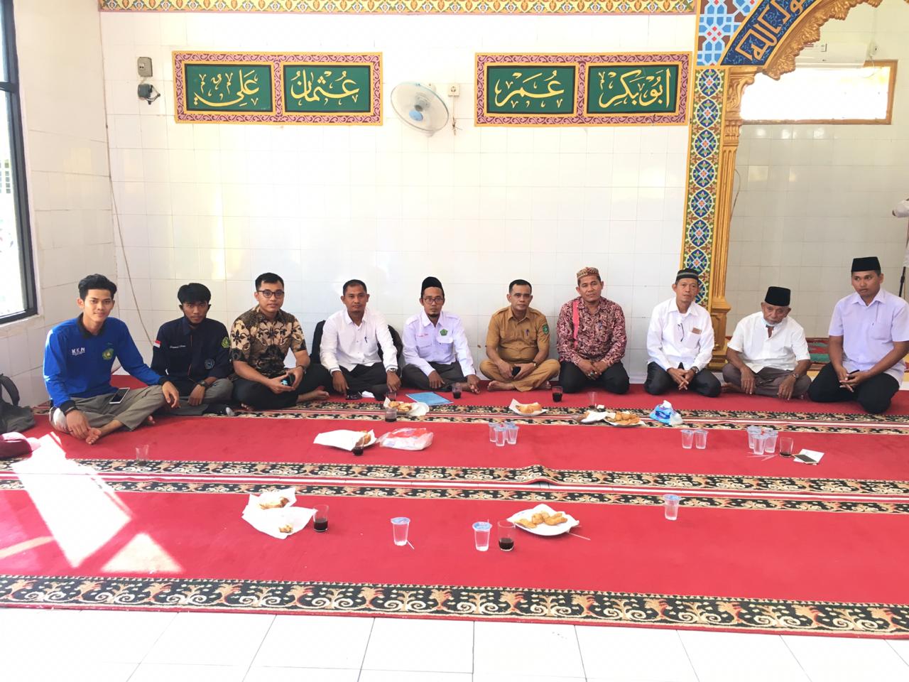Survey lapangan komisi fatwa MUI Kabupaten Bengkalis dalam rangka perlalihan status musholla menjadi masjid
