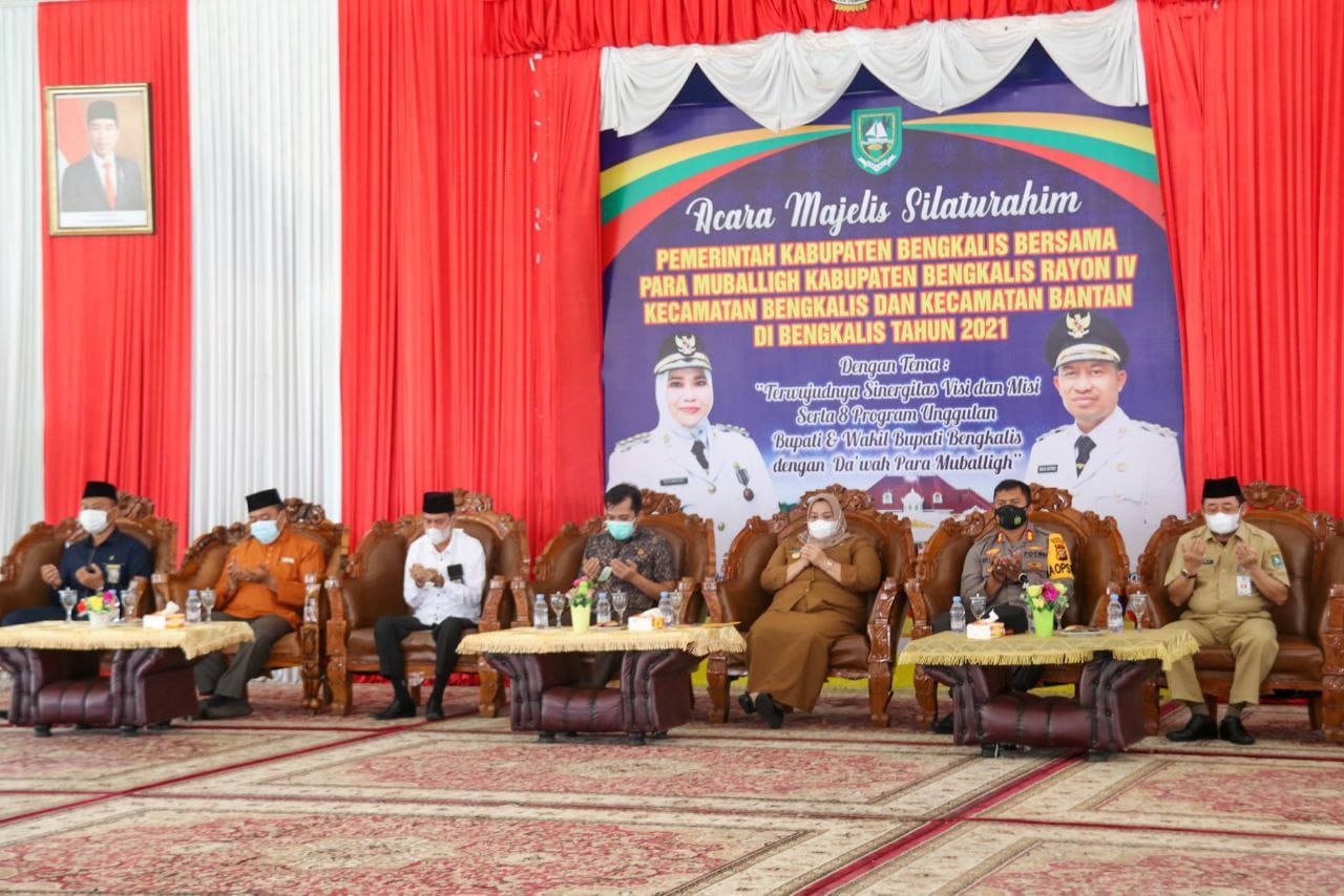 Ketua Umum MUI Kabupten Bengkalis Menghadiri Kegiatan Silaturahmi Pemrintah Kabupaten Bengkalis dengan Para Muballigh Rayon IV